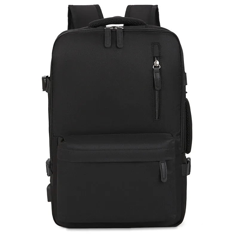 2025 USB Travel Backpack – Waterproof & Expandable Bag