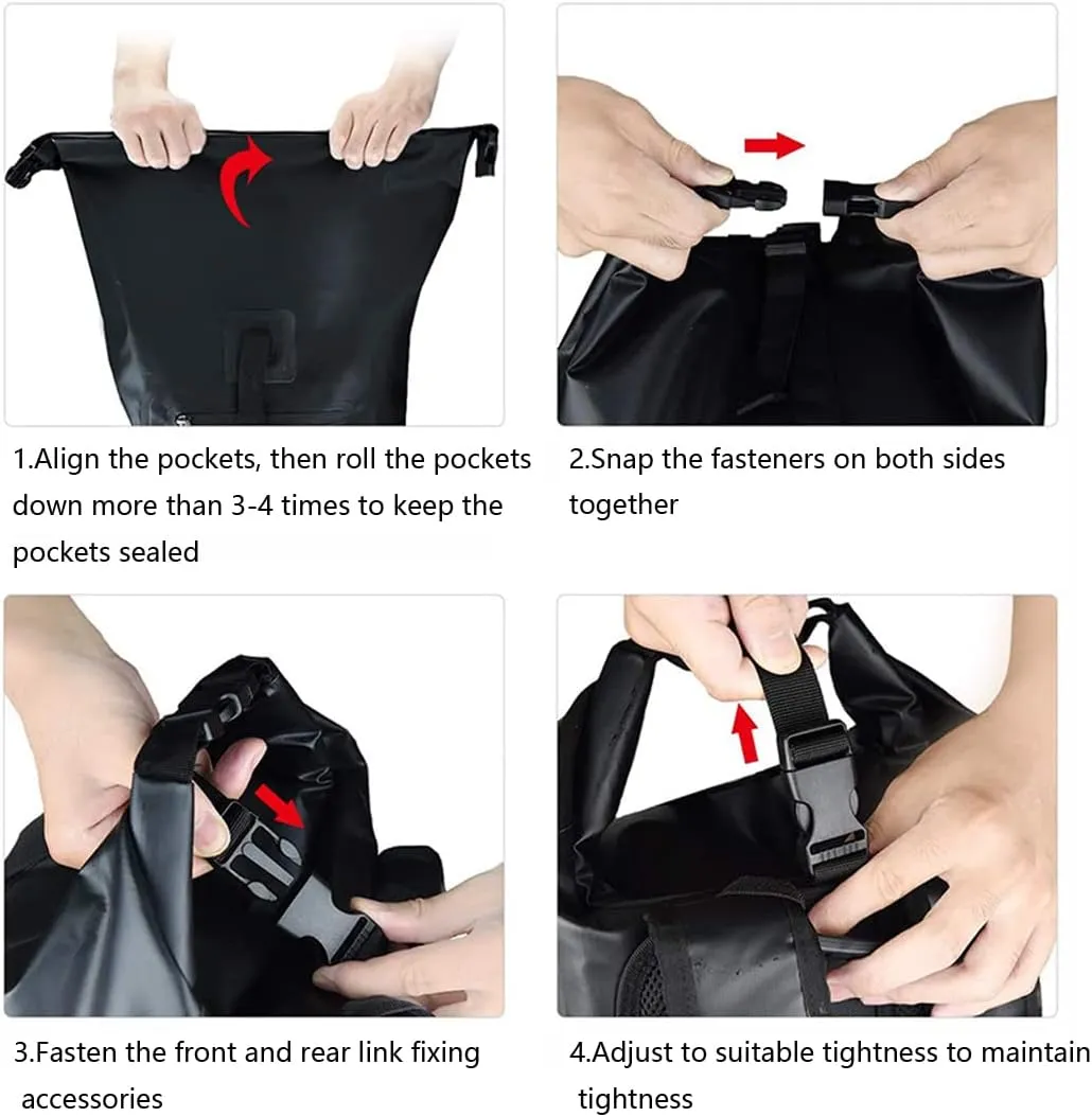 20L,40L,50L,Waterproof Gym Bag,Travel Pack Bag For Kayaking,Beach,Surfing,Rafting,Fishing,Camping Overnight.