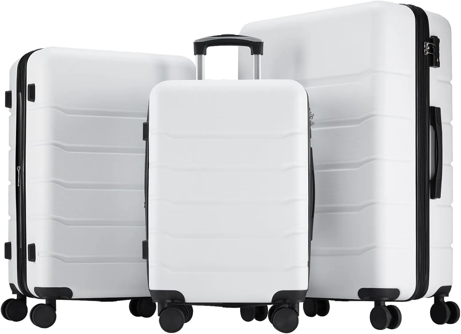 24 Inch Expandable Hard Shell Rolling Luggage