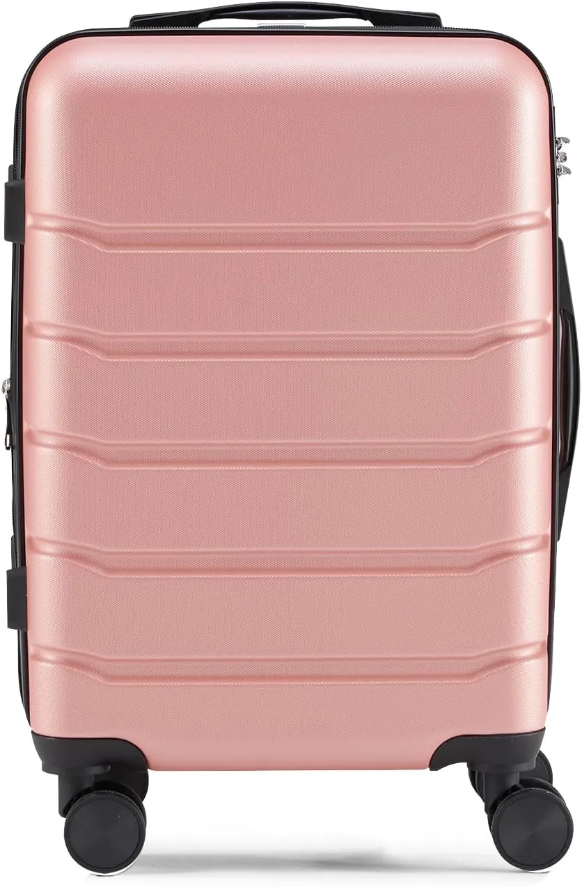 24 Inch Expandable Hard Shell Rolling Luggage