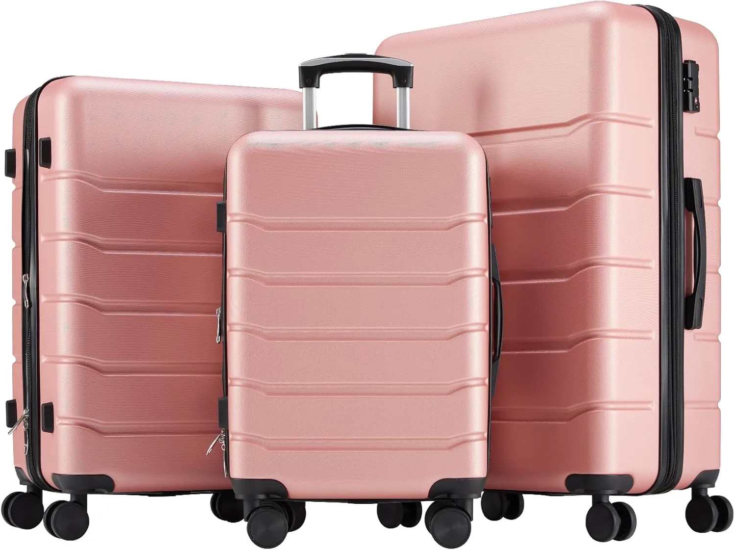 24 Inch Expandable Hard Shell Rolling Luggage