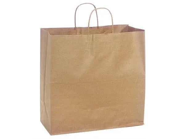 250 Flat-rate discount Pack Brown Kraft Cub Bags: Shopping 8x4.75x10" / Paper Premium