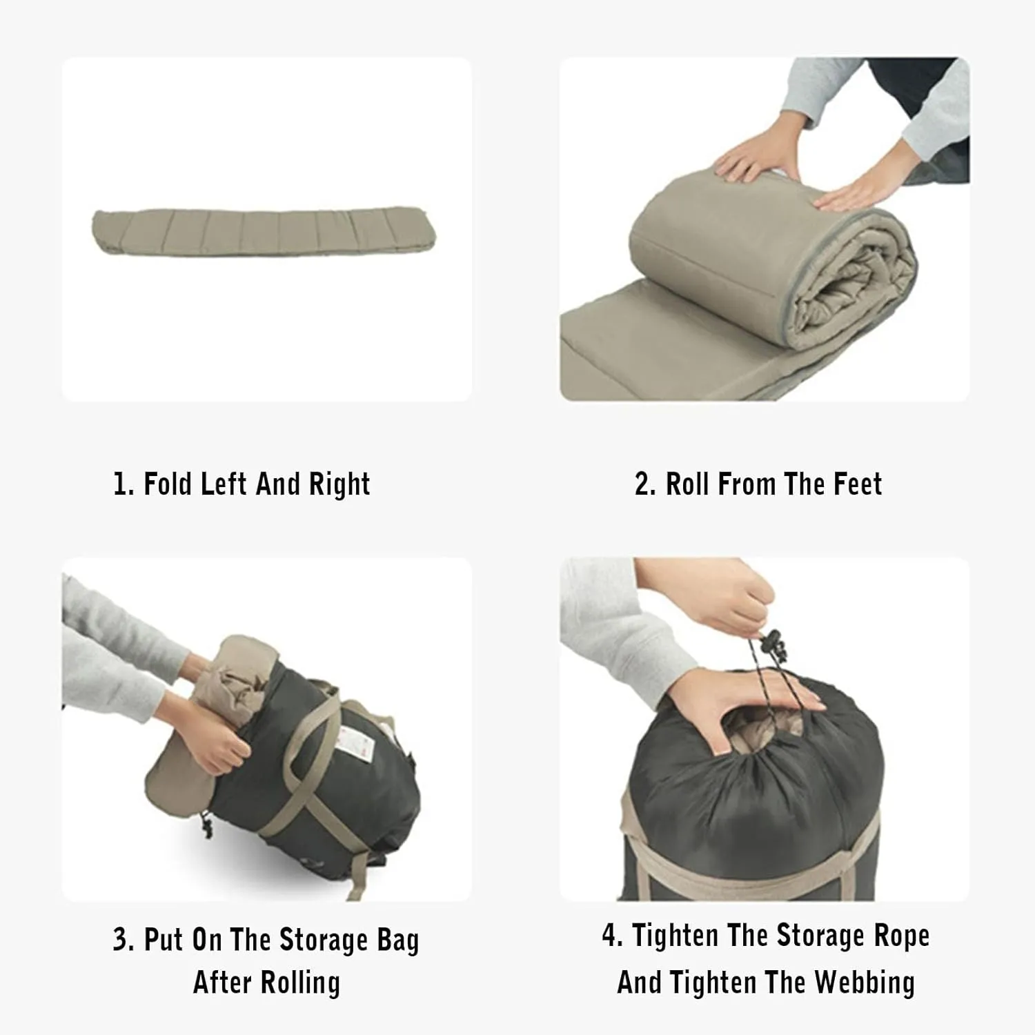Adult Sleeping Bag,Camping Sleeping Bag,Splicable Double Sleeping Bag,Can Be Used in 4 Seasons Lightweight Waterproof and Warm,Suitable for Men and Women