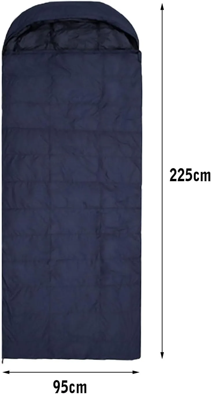 Adult Sleeping Bag,Camping Sleeping Bag,Splicable Double Sleeping Bag,Can Be Used in 4 Seasons Lightweight Waterproof and Warm,Suitable for Men and Women