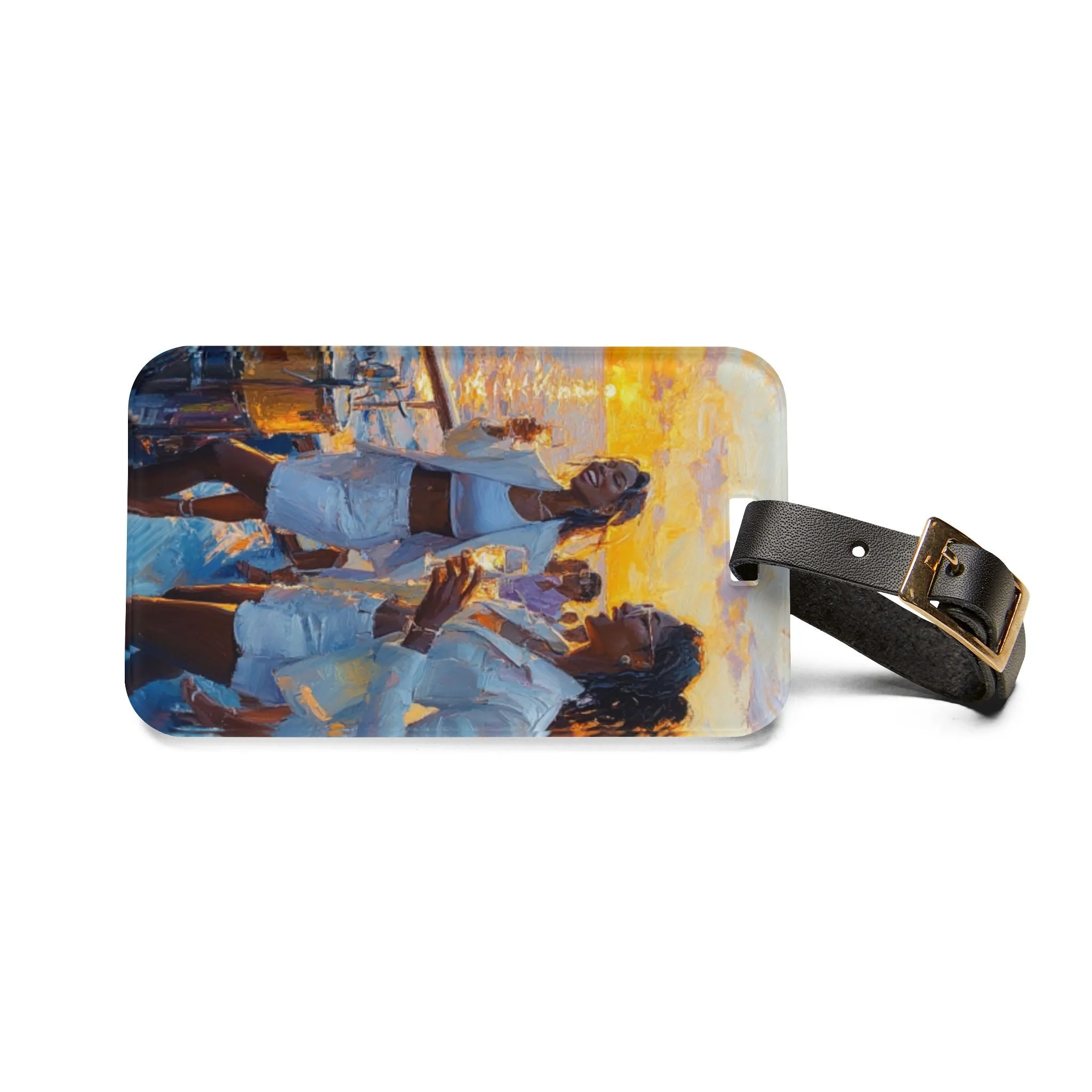 Art Voyage Sisters That Travel Luggage Tag Collection