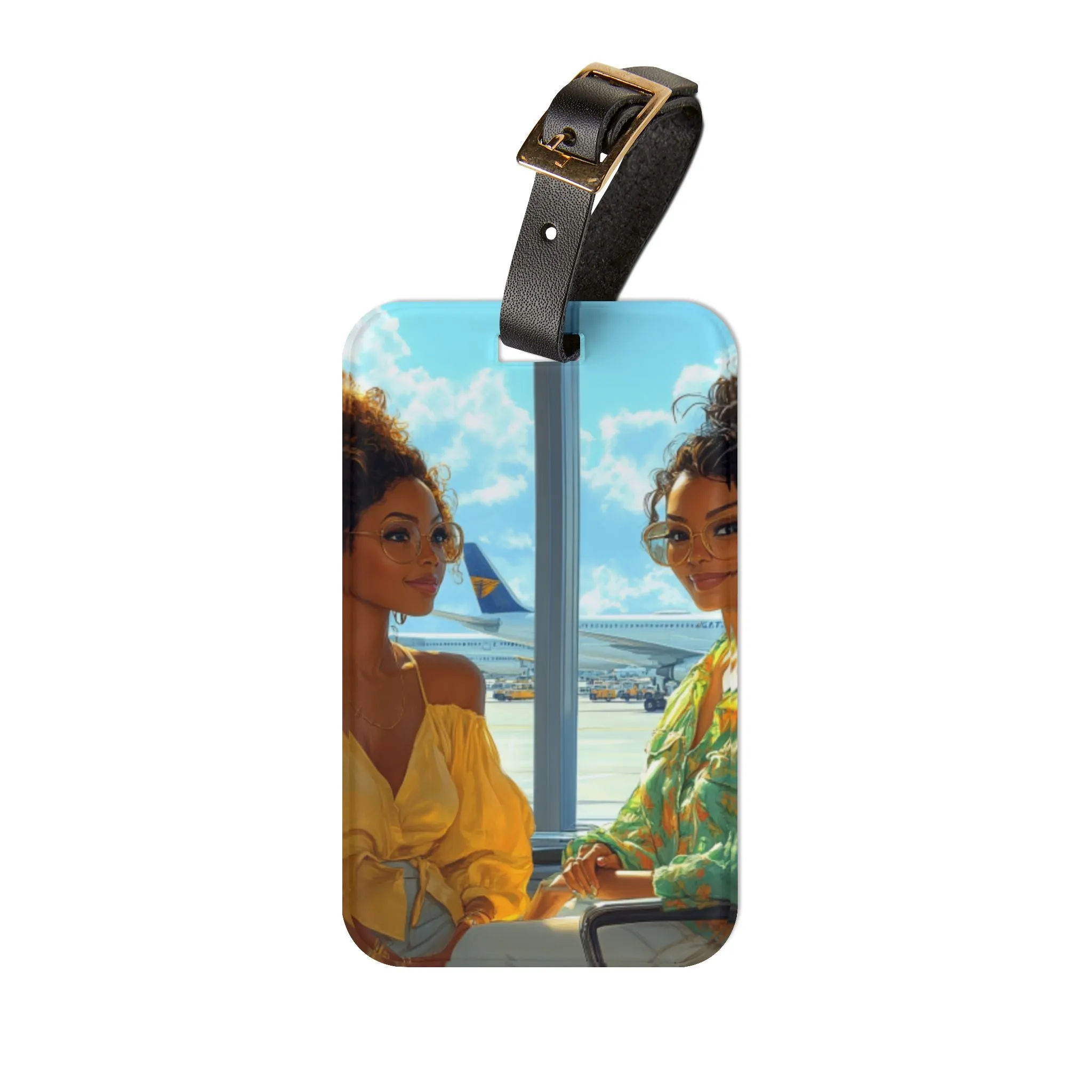 Art Voyage Sisters That Travel Luggage Tag Collection