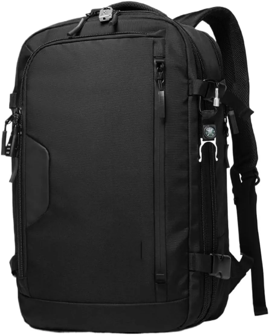 Backpack for Men Men's Large Capacity Backpack for Business Travel Expandable Multifunctional Outdoor Office Bag