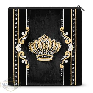 Bag #950 Black Velvet & Gold Emb