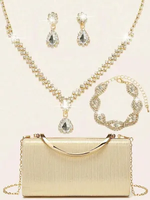 BagForLove - Bling Accessories for Ladies' Purses and Handbags Necklace, Earrings, and Bracelets