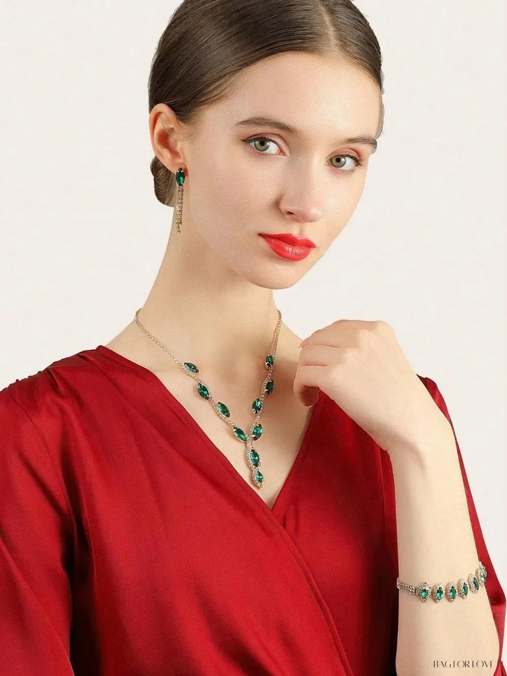 BagForLove - Bling Accessories for Ladies' Purses and Handbags Necklace, Earrings, and Bracelets