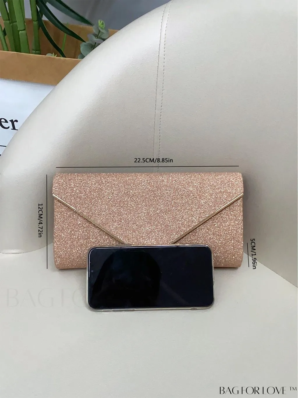 BagForLove - Chic Chain Evening Bag: Womens Fashion Coin Purse for Elegant Parties & Weddings