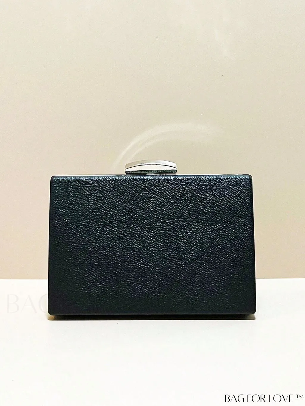 BagForLove - Chic Mini Box Bag: Elegant Rhinestone & Tassel Accents, Dual Tone PU