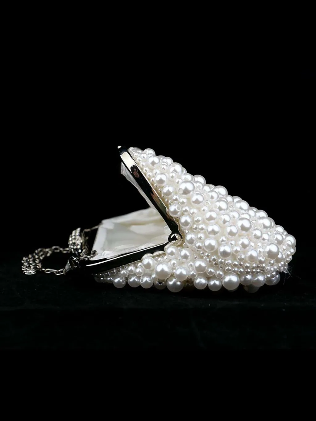 BagForLove - Chic Mini Faux Pearl Evening Bag: Glamorous Accessory for Parties