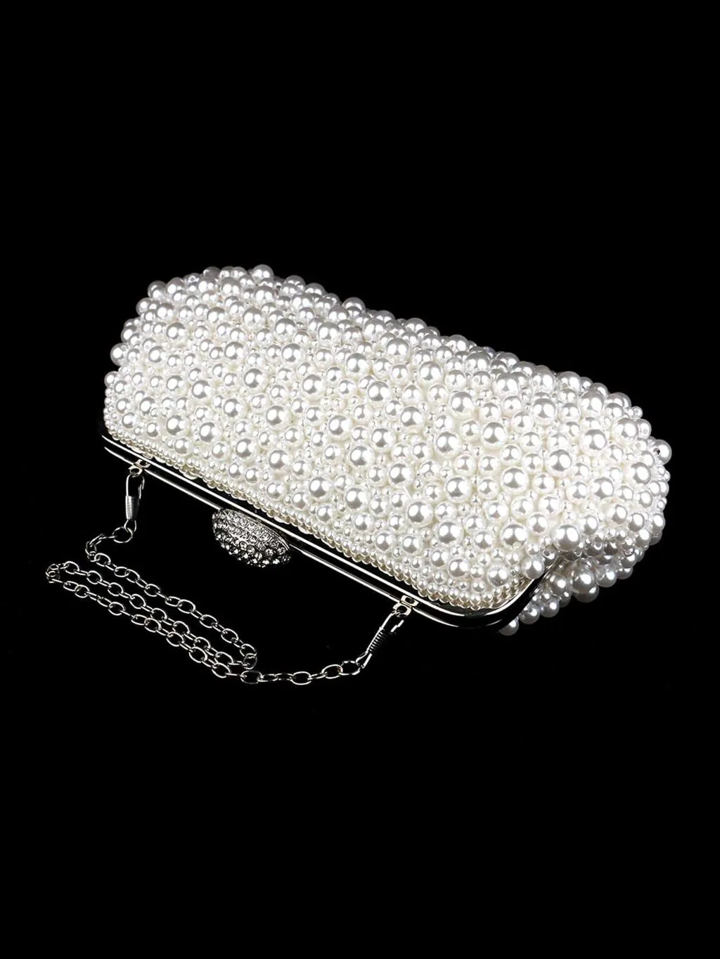 BagForLove - Chic Mini Faux Pearl Evening Bag: Glamorous Accessory for Parties