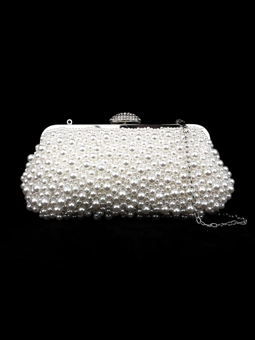 BagForLove - Chic Mini Faux Pearl Evening Bag: Glamorous Accessory for Parties