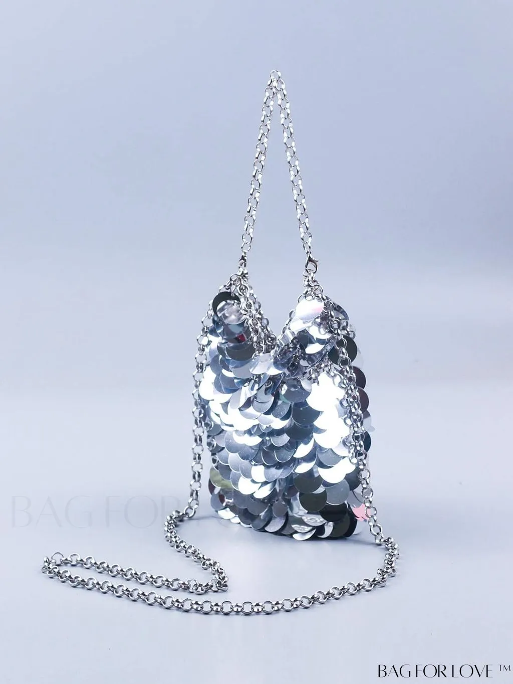 BagForLove - Chic Mini Sequin Evening Bag with Glamorous Decor Chain Strap