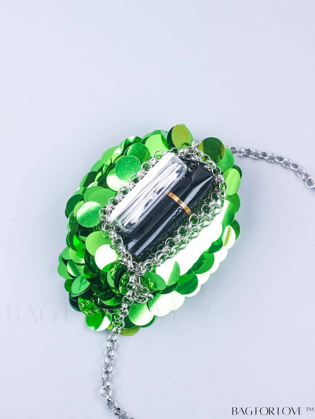 BagForLove - Chic Mini Sequin Evening Bag with Glamorous Decor Chain Strap