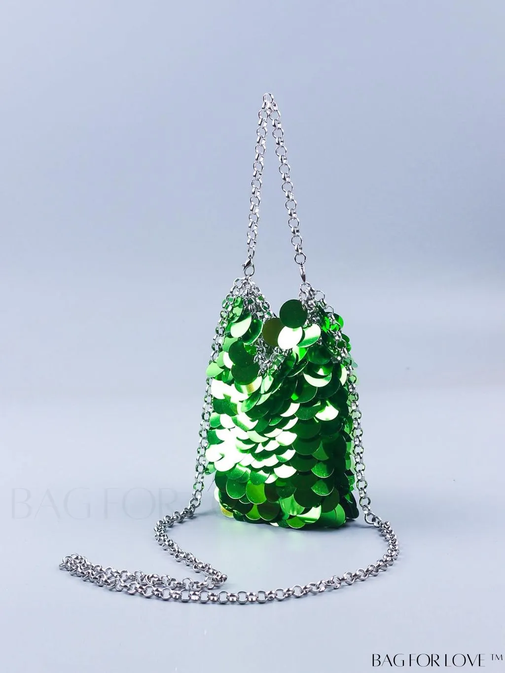BagForLove - Chic Mini Sequin Evening Bag with Glamorous Decor Chain Strap