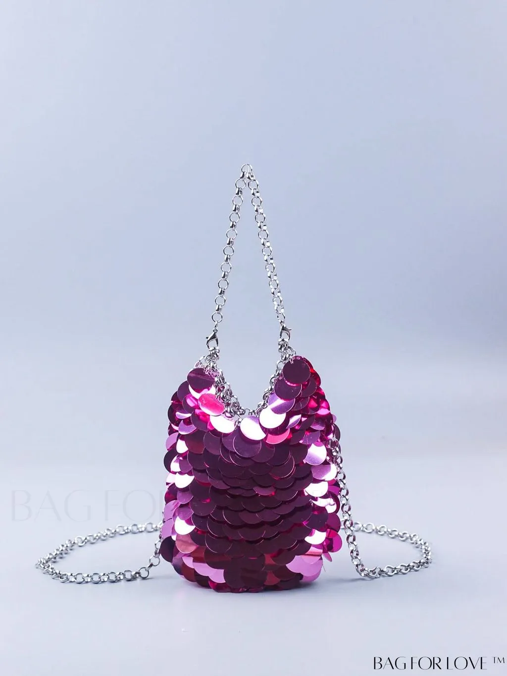 BagForLove - Chic Mini Sequin Evening Bag with Glamorous Decor Chain Strap