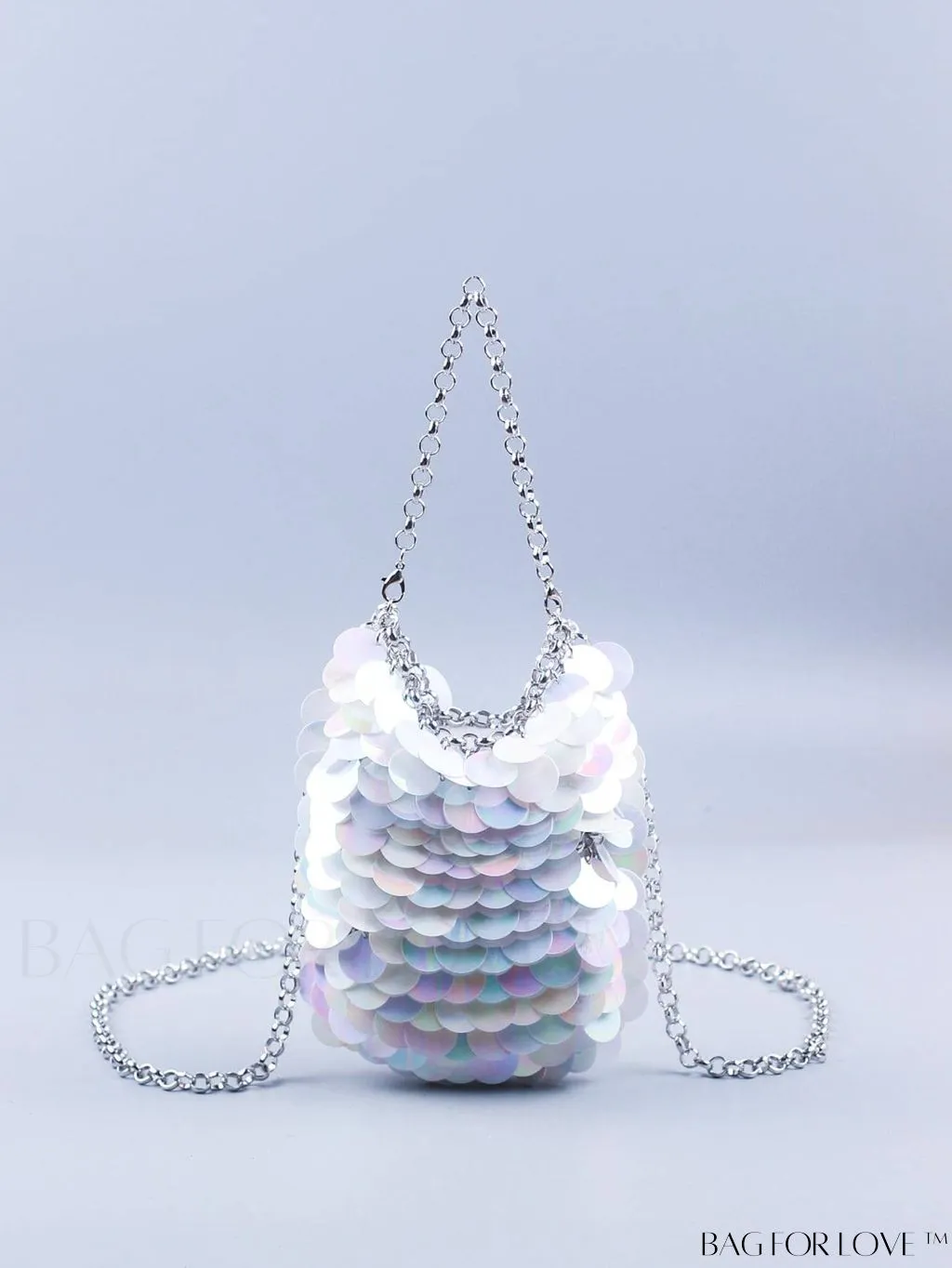 BagForLove - Chic Mini Sequin Evening Bag with Glamorous Decor Chain Strap