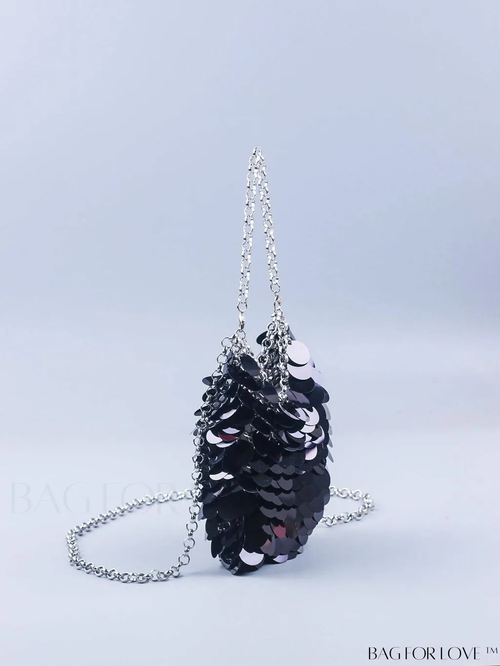 BagForLove - Chic Mini Sequin Evening Bag with Glamorous Decor Chain Strap