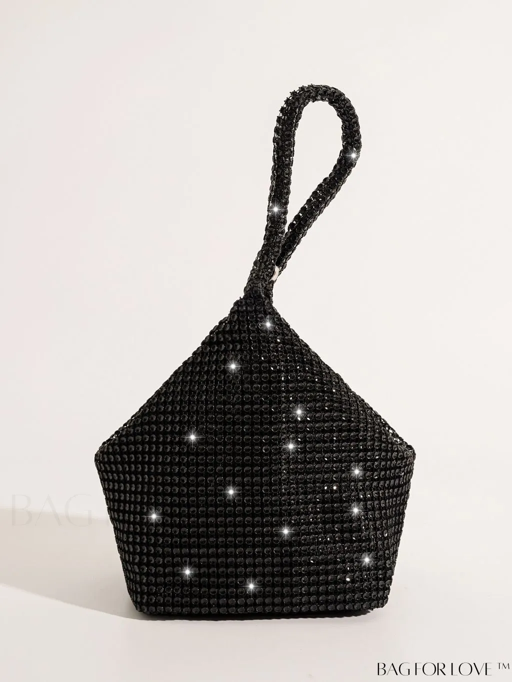 BagForLove - Chic Rhinestone-Embellished Mini Evening Bag