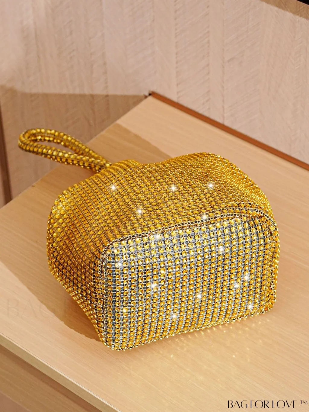 BagForLove - Chic Rhinestone-Embellished Mini Evening Bag