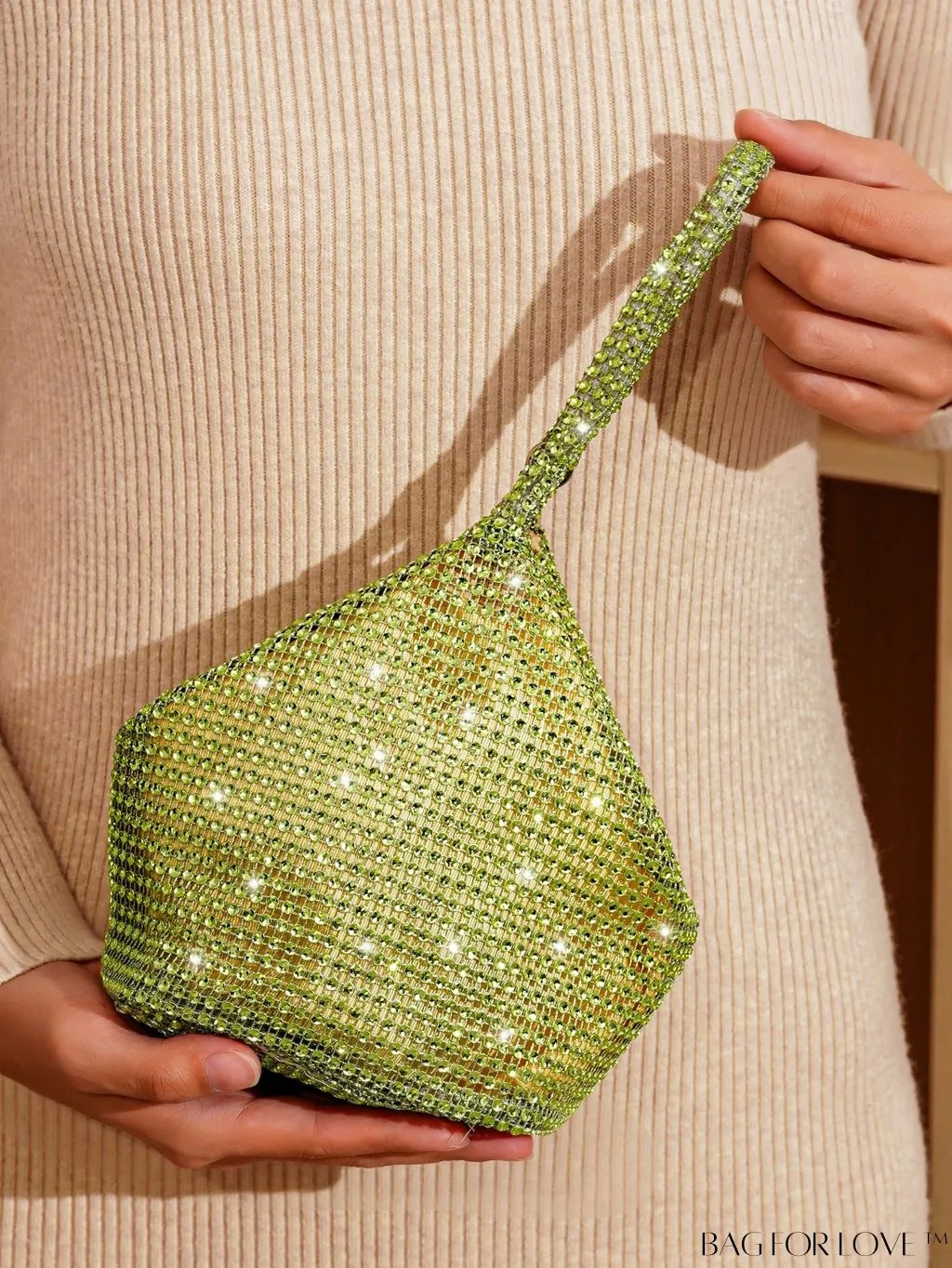 BagForLove - Chic Rhinestone-Embellished Mini Evening Bag