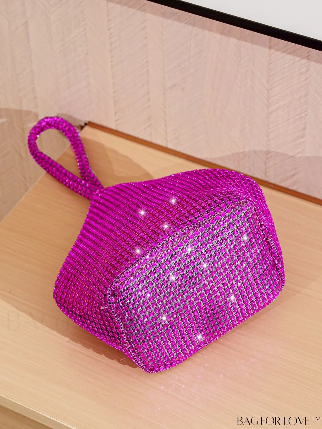 BagForLove - Chic Rhinestone-Embellished Mini Evening Bag