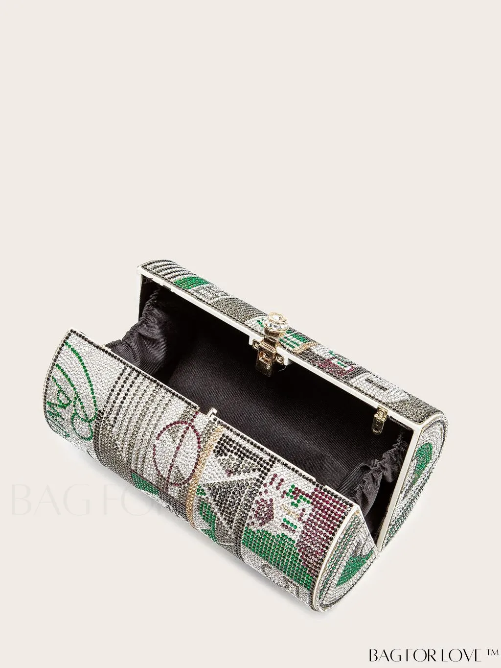 BagForLove - Chic Rhinestone Evening Bag for Weddings, Proms & Parties