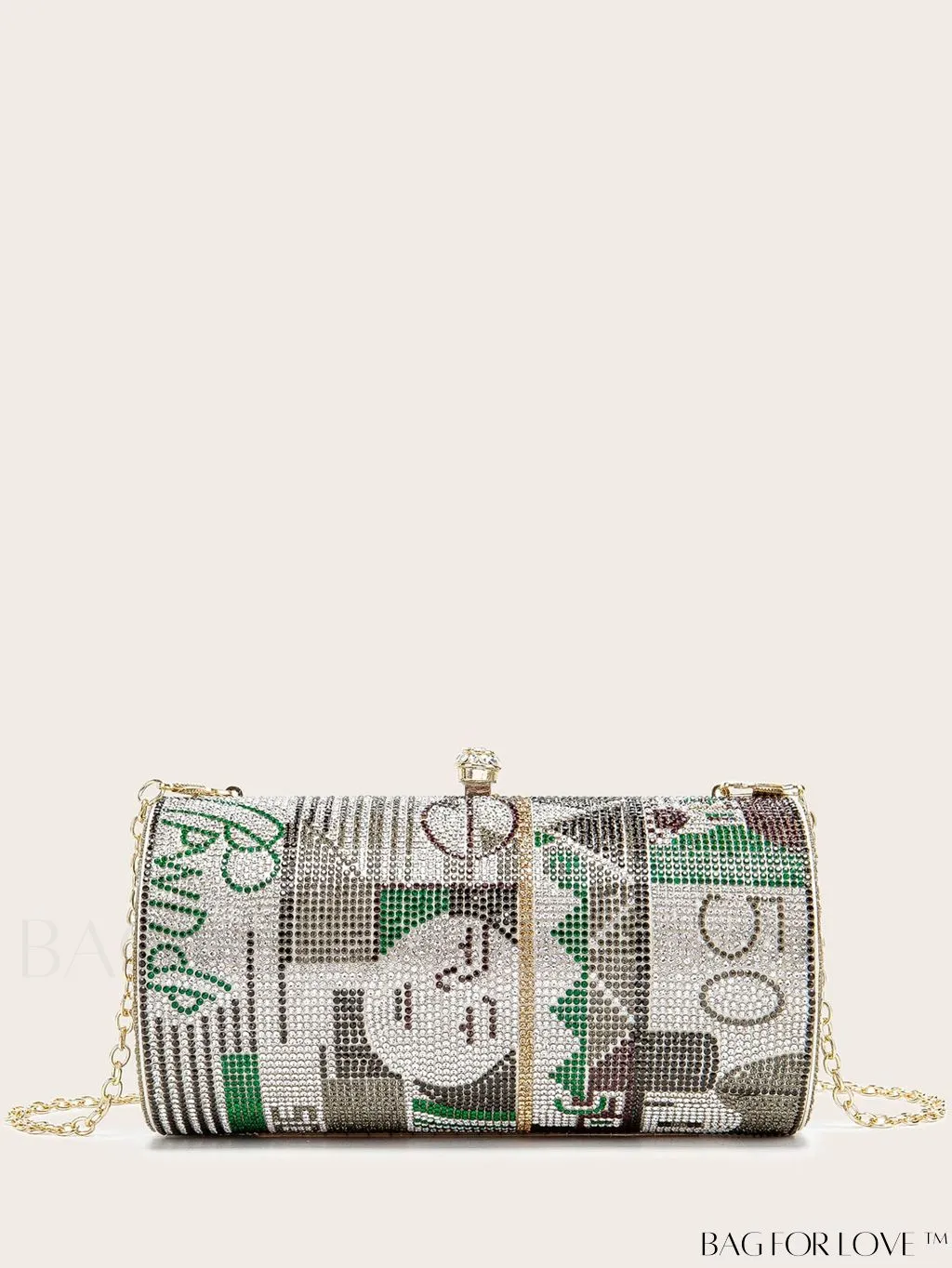 BagForLove - Chic Rhinestone Evening Bag for Weddings, Proms & Parties
