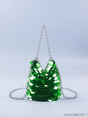 BagForLove - Chic Sequin Evening Bag with Glamorous Chain Strap