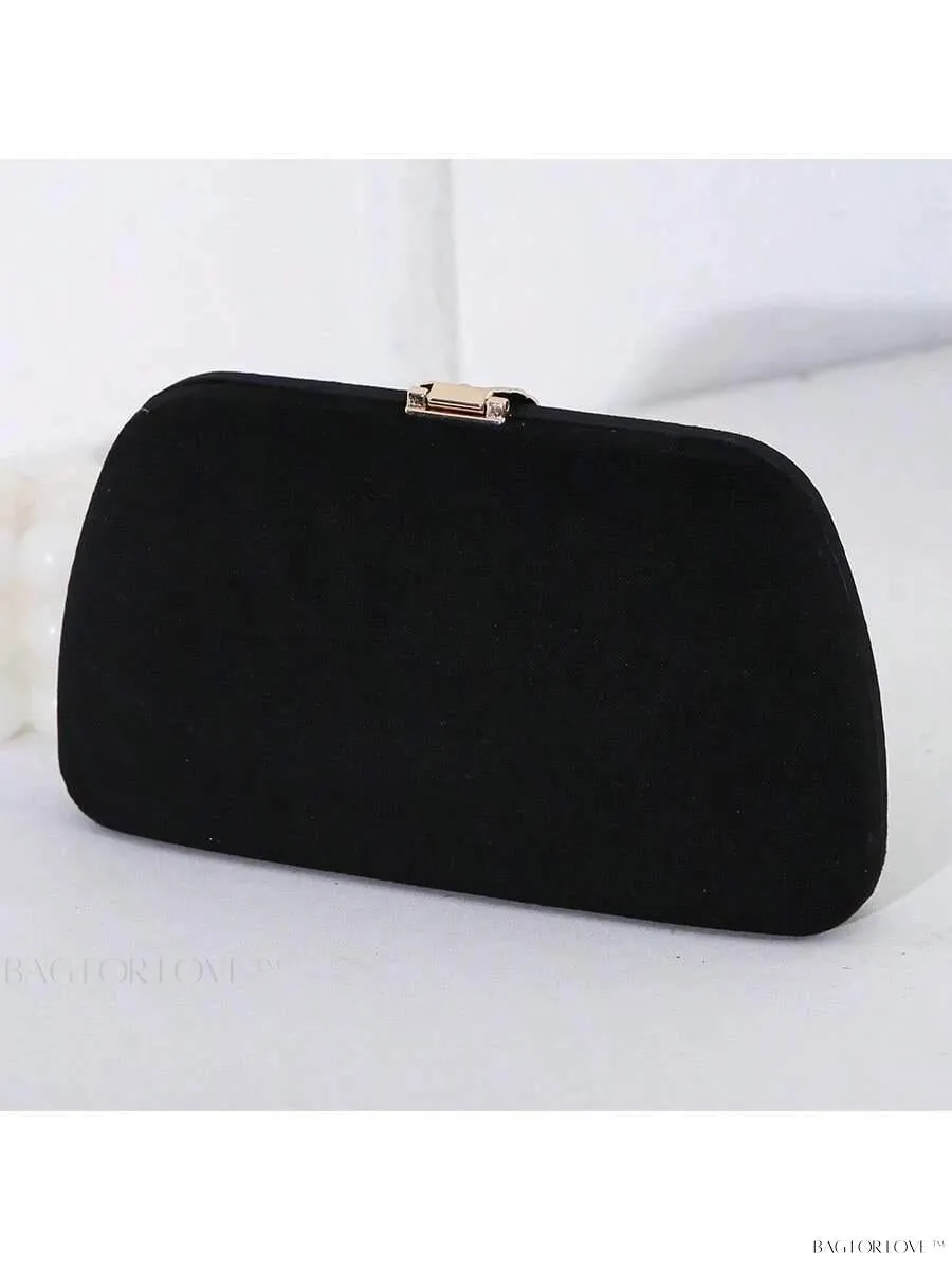 BagForLove - Elegant Velvet Clutch Perfectly Suited For Birthday Parties And Formal Events