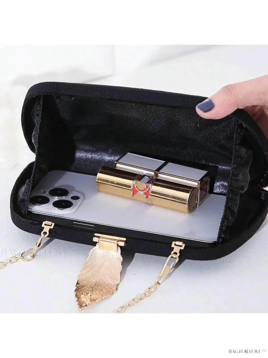 BagForLove - Elegant Velvet Clutch Perfectly Suited For Birthday Parties And Formal Events
