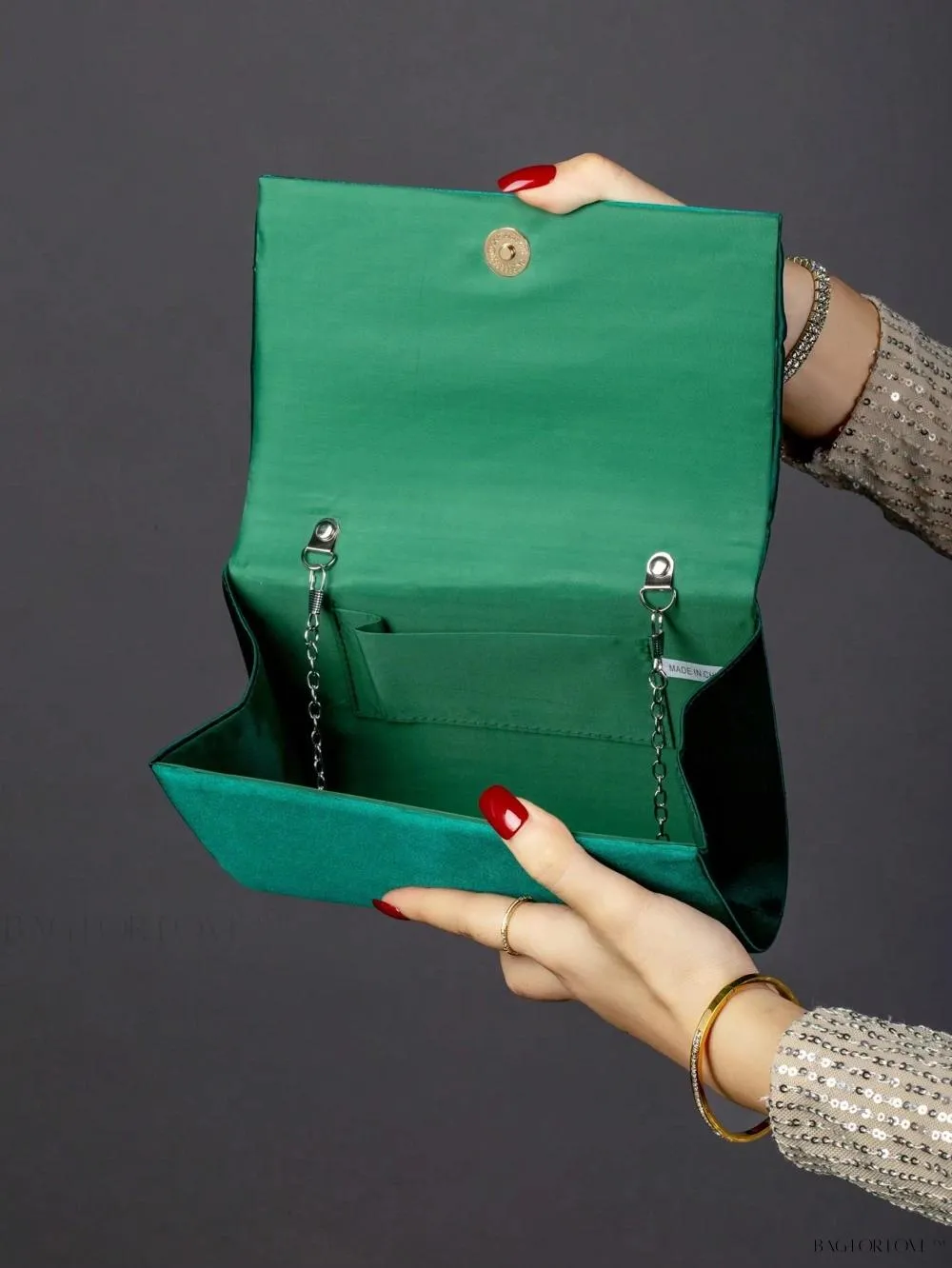 BagForLove - Evening Essential Plush Bow Shoulder Chain Bag for Her