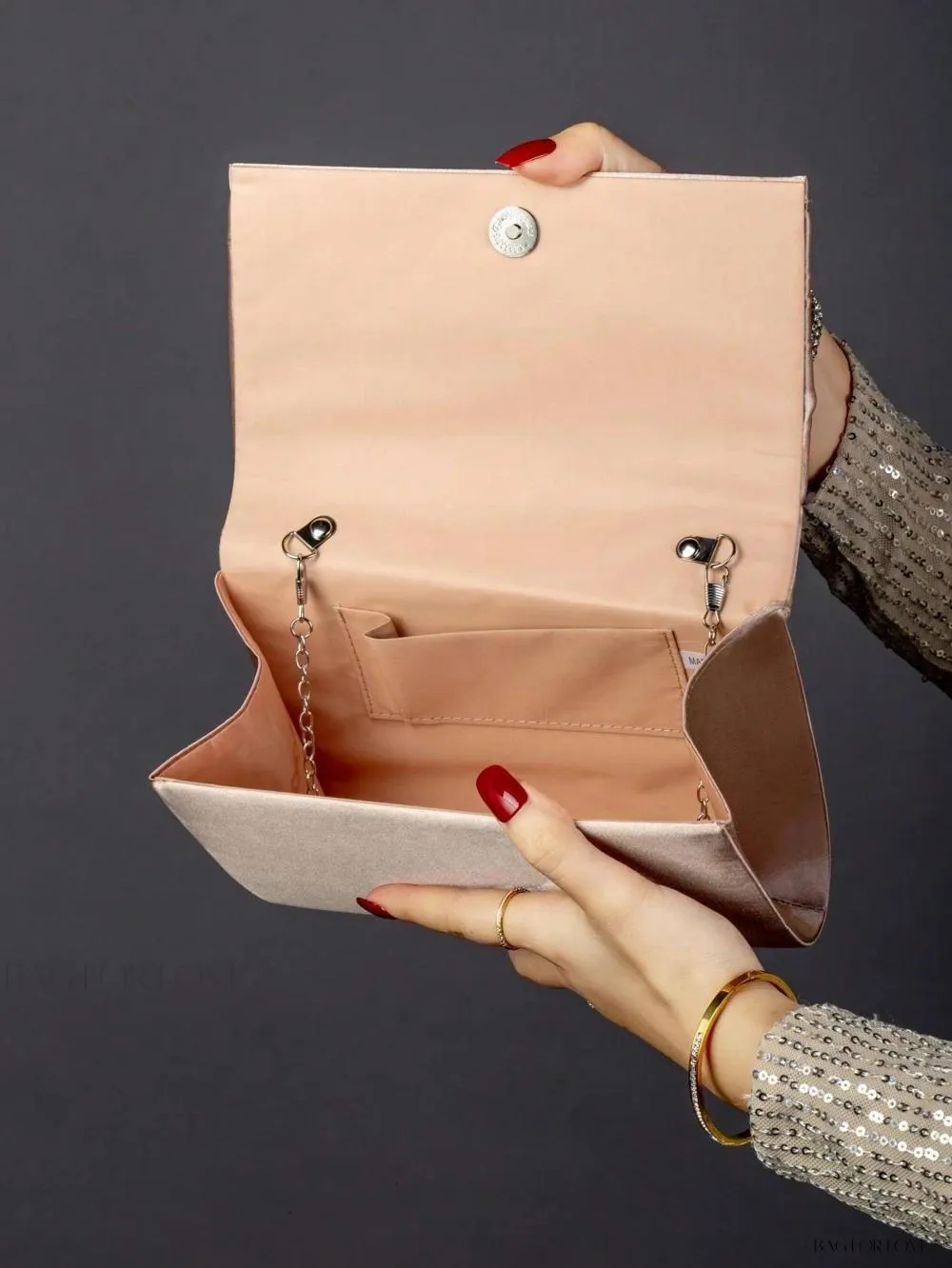BagForLove - Evening Essential Plush Bow Shoulder Chain Bag for Her