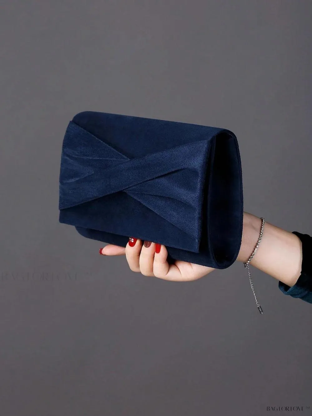 BagForLove - Evening Essential Plush Bow Shoulder Chain Bag for Her