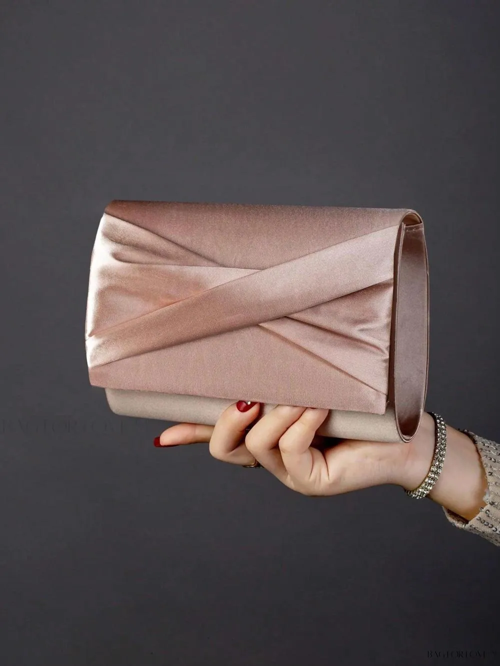 BagForLove - Evening Essential Plush Bow Shoulder Chain Bag for Her