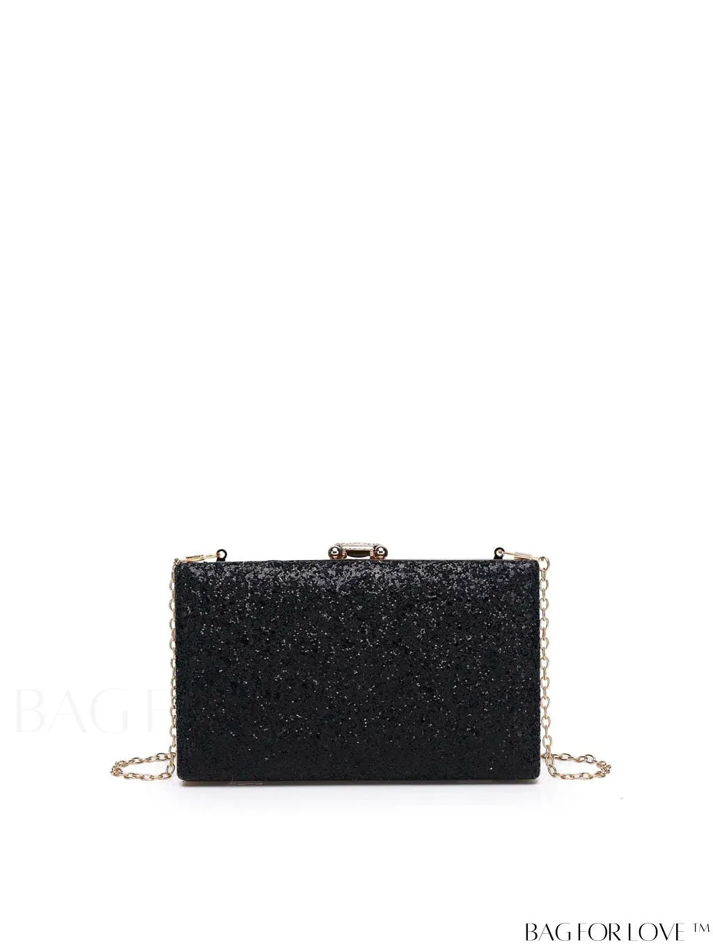 BagForLove - Exquisite Rhinestone Chain Evening Bag - Compact & Elegant