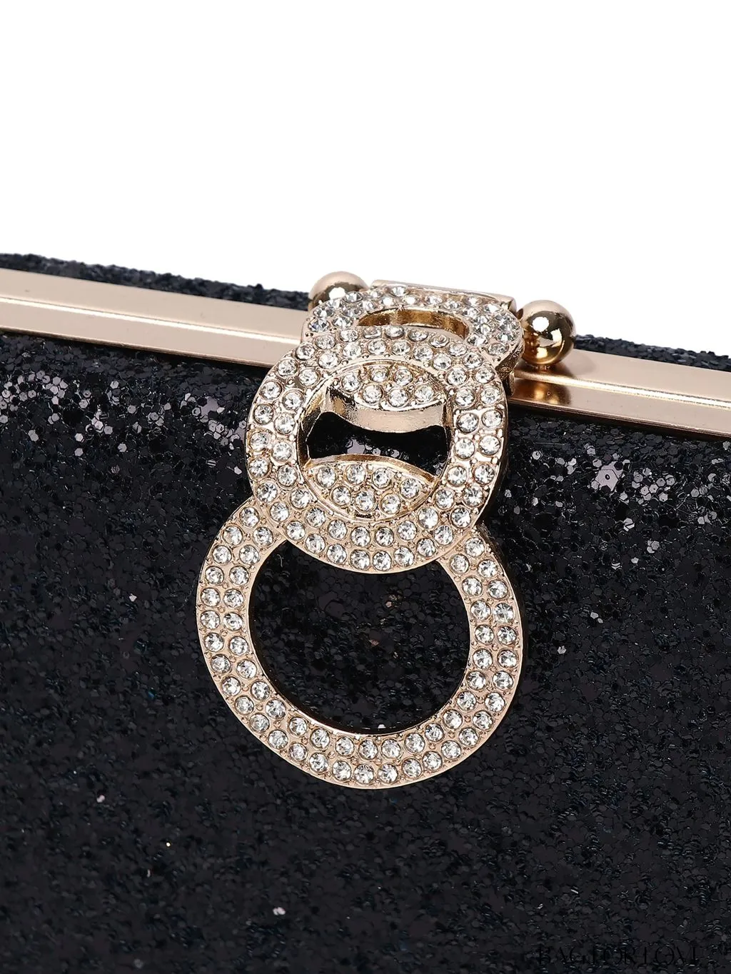 BagForLove - Exquisite Rhinestone Chain Evening Bag - Compact & Elegant