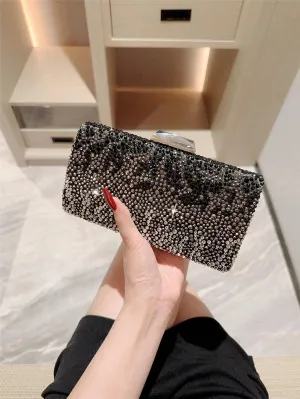 BagForLove - Glamorous Chain Clutch Gradient Color Formal Dress Handbag for Women