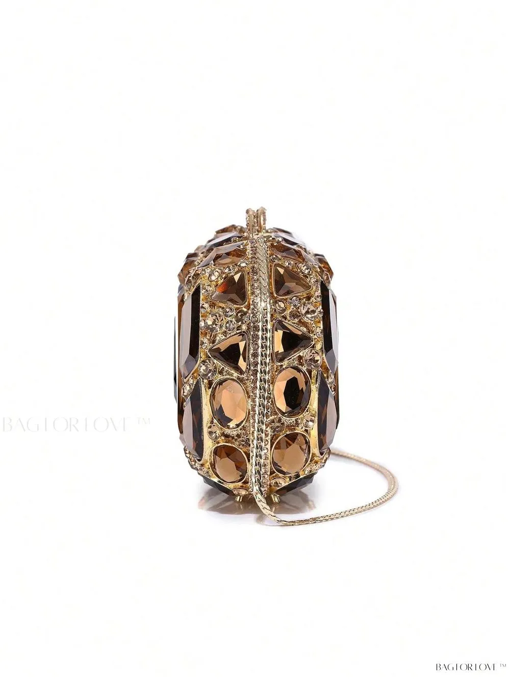 BagForLove - Glamorous Evening Clutch Featuring Sparkling Rhinestones