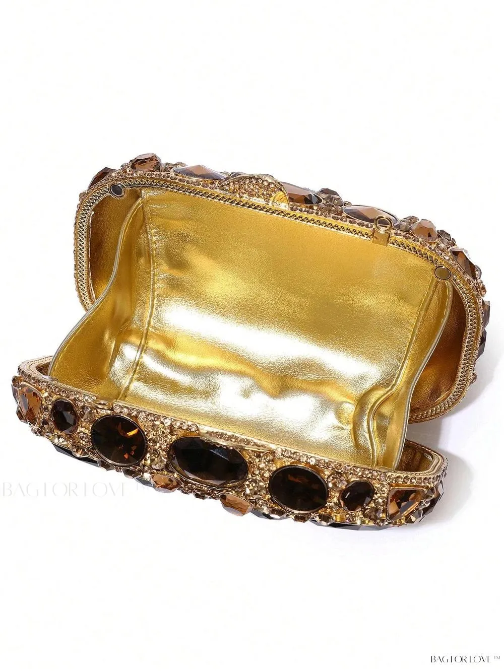 BagForLove - Glamorous Evening Clutch Featuring Sparkling Rhinestones