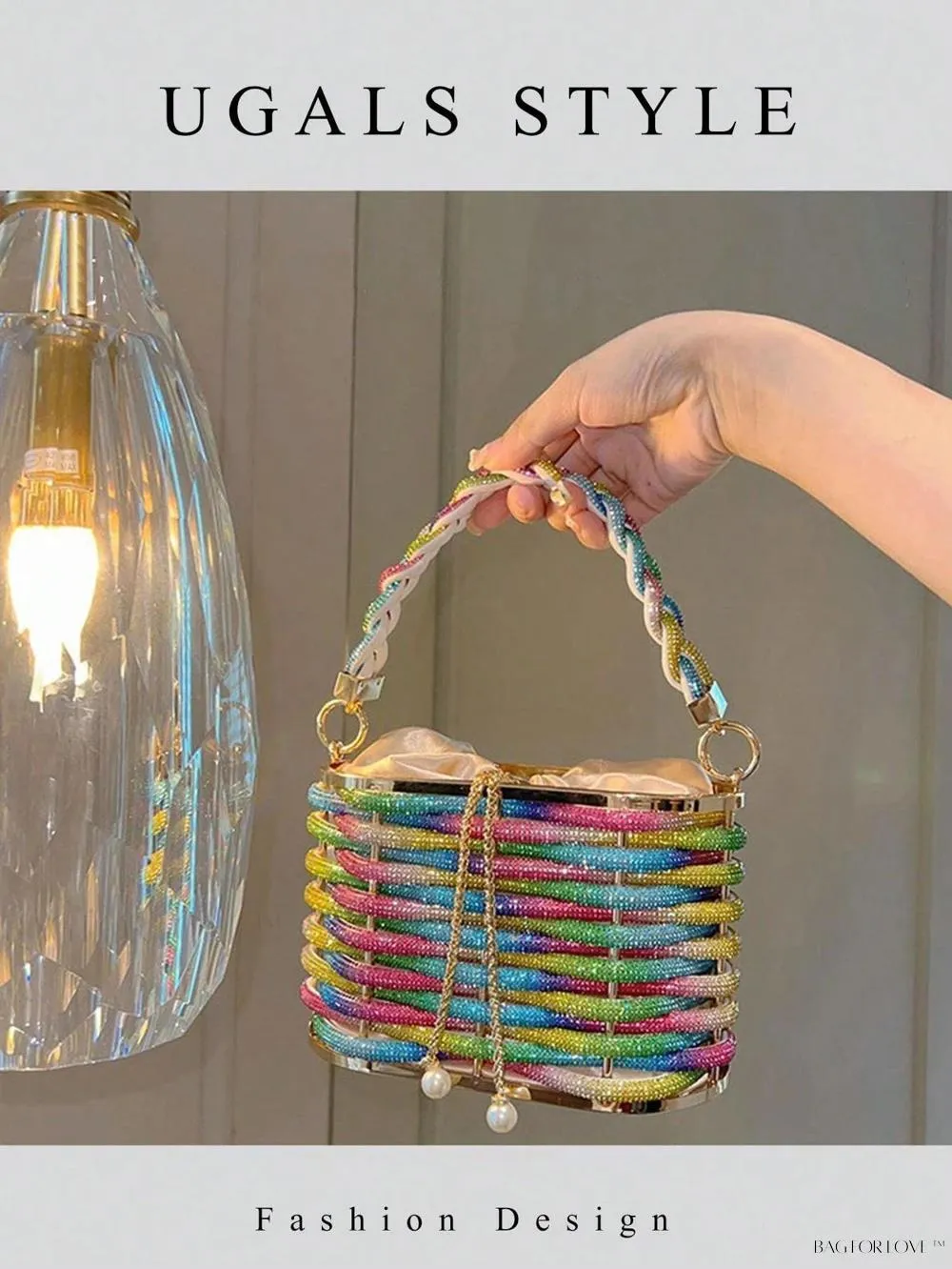 BagForLove - Glamorous Evening Purse for Brides and Groomsmen's Female Attendees