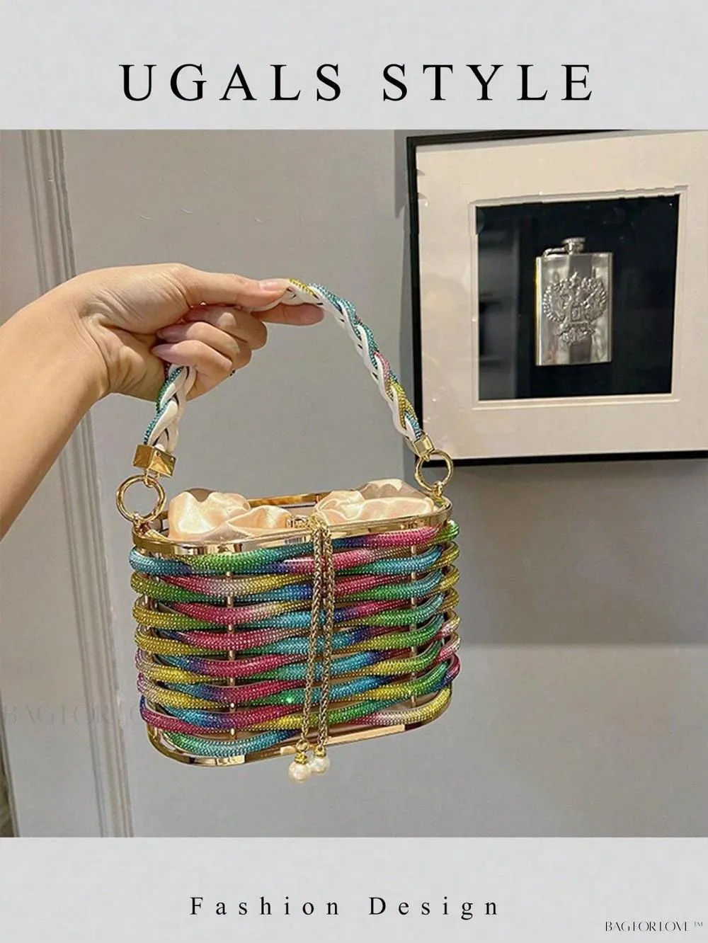 BagForLove - Glamorous Evening Purse for Brides and Groomsmen's Female Attendees
