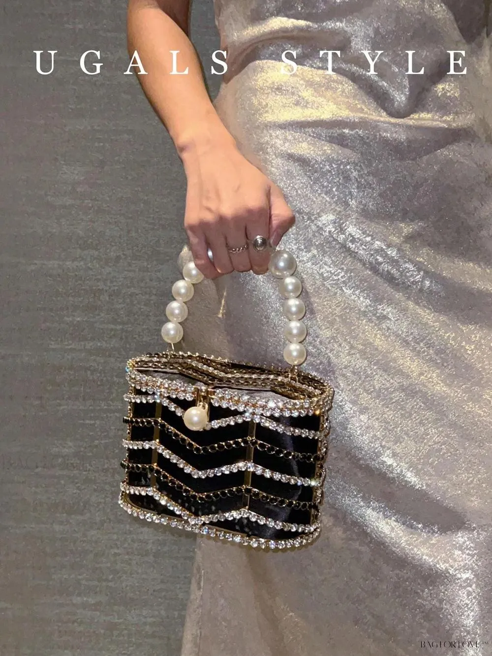 BagForLove - Glamorous Evening Purse for Brides and Groomsmen's Female Attendees