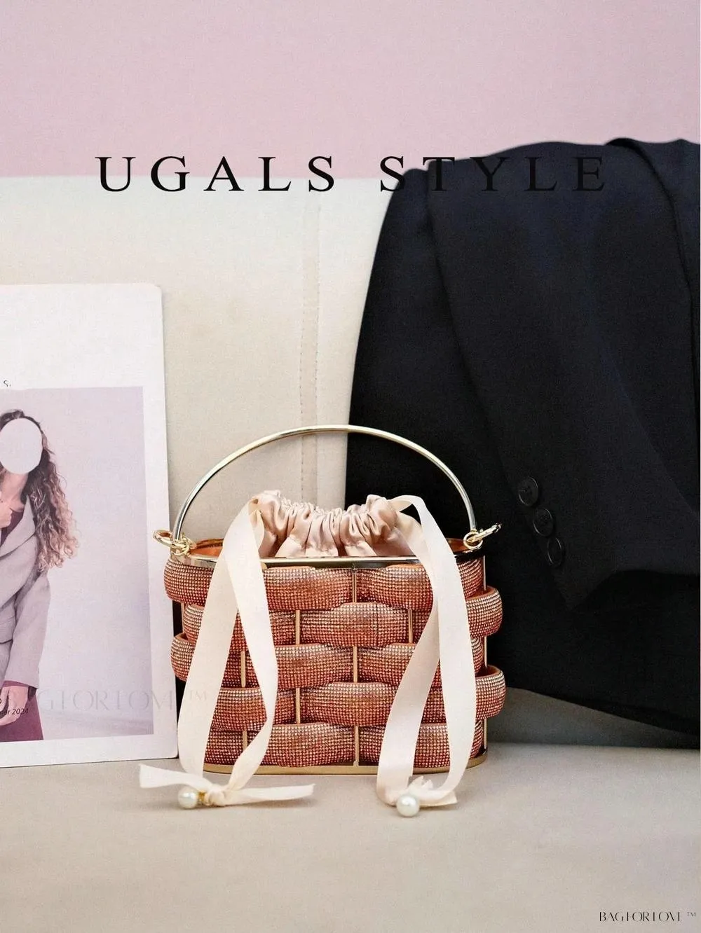 BagForLove - Glamorous Evening Purse for Brides and Groomsmen's Female Attendees