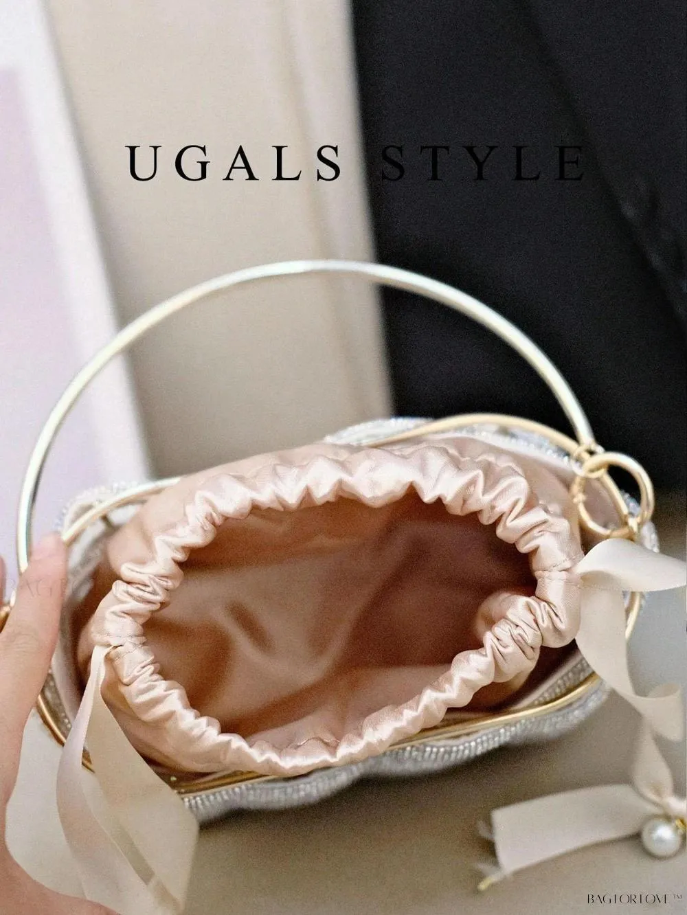 BagForLove - Glamorous Evening Purse for Brides and Groomsmen's Female Attendees
