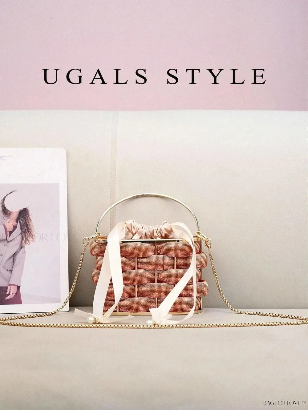 BagForLove - Glamorous Evening Purse for Brides and Groomsmen's Female Attendees