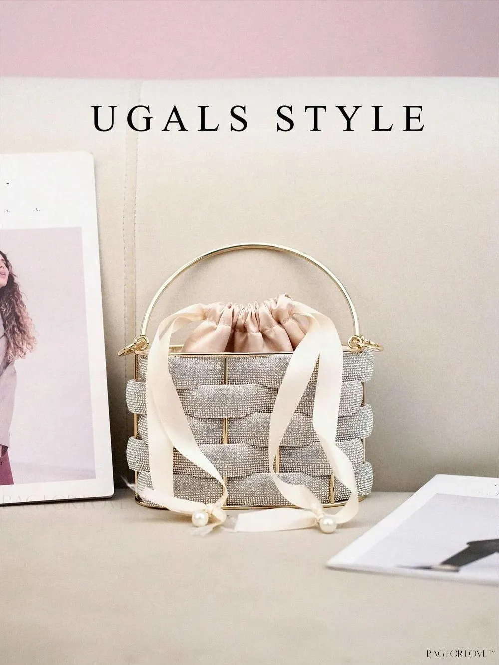 BagForLove - Glamorous Evening Purse for Brides and Groomsmen's Female Attendees